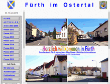 Tablet Screenshot of fuerth-saar.de